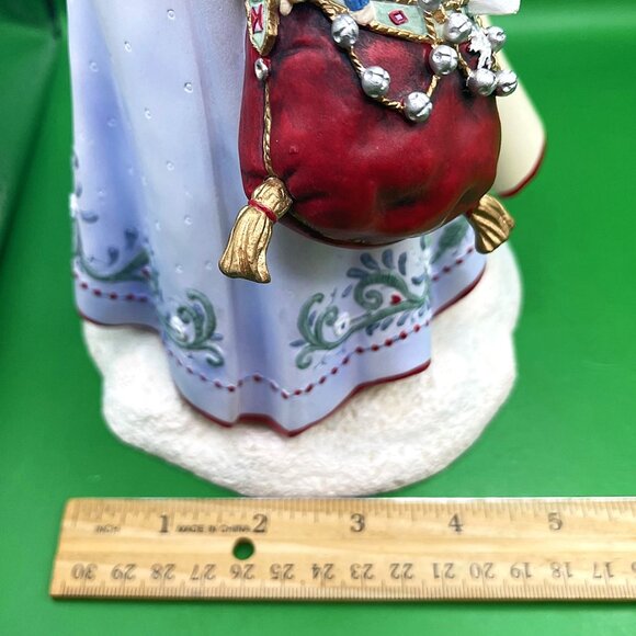 Lenox "A Christmas Traveler" Santa Claus Figurine Lynn Bywaters Cardinal Birds - Picture 6 of 16